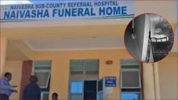 Bodies of Utumishi Academy fire victims were preserved at Naivasha Funeral Home.